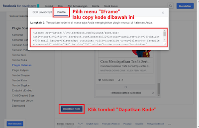 Cara-Memasang-Fanspage-Blog