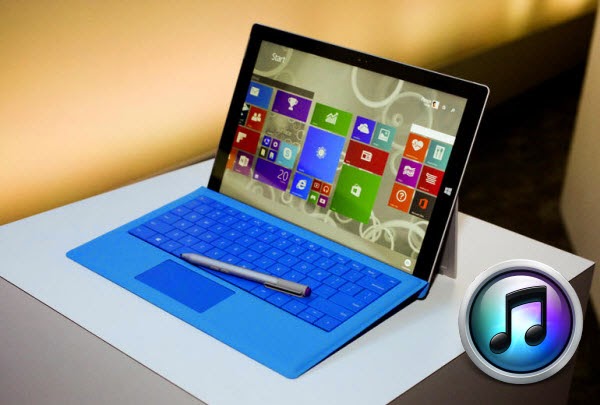 download and install iTunes on Surface Pro 3