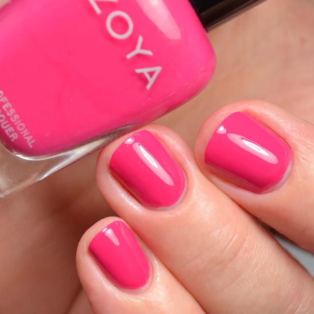 pink nail polish