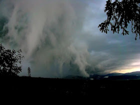 Burza w górach