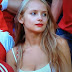 Hollanda - Danimarka Maçında Tribündeki Sexy Kız