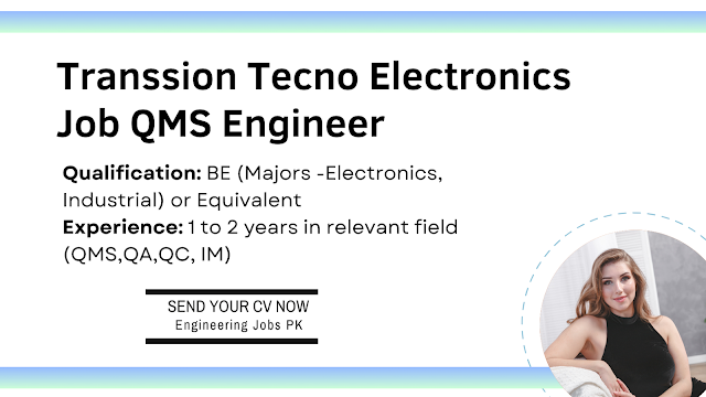 Transsion Tecno Electronics Job QMS Engineer