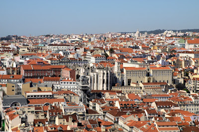 View of Lisbon from The Castle of Saint George