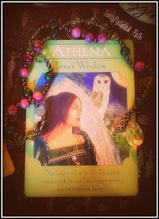 Goddess Guidance Oracle's Athena Card