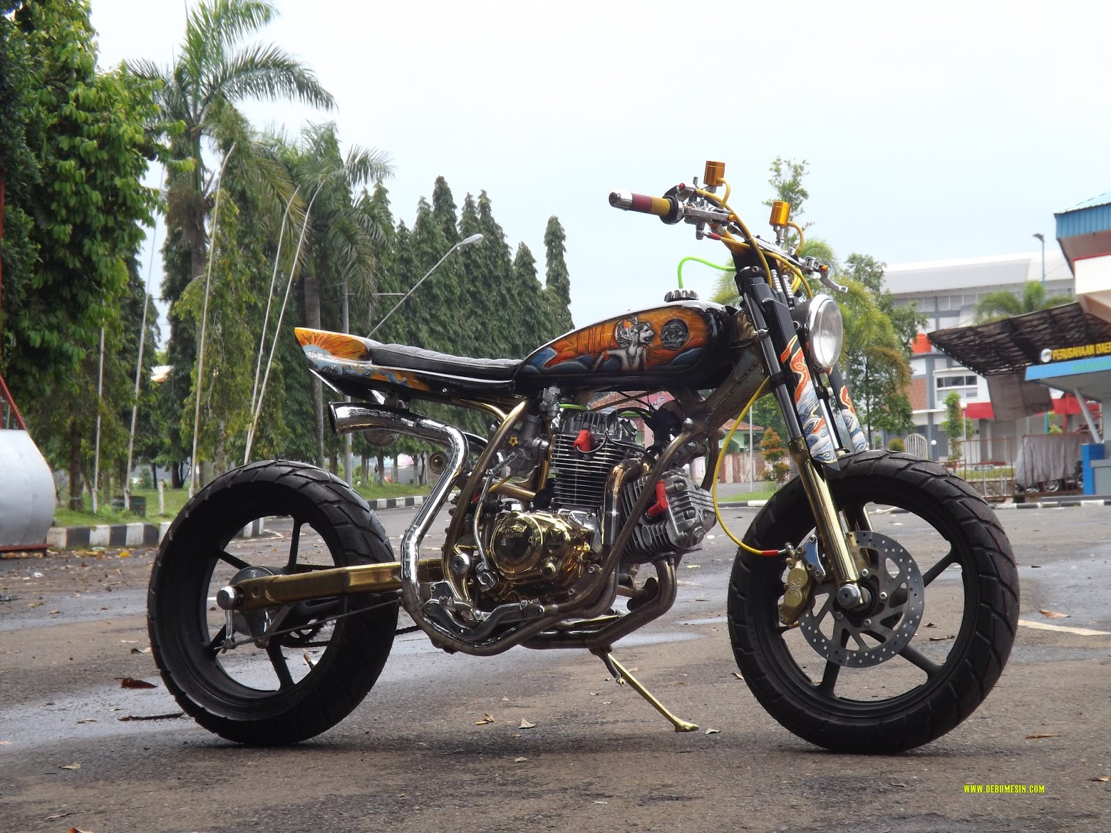 Modifikasi Motor Gl Max Klasik Pangeran Modifikasi