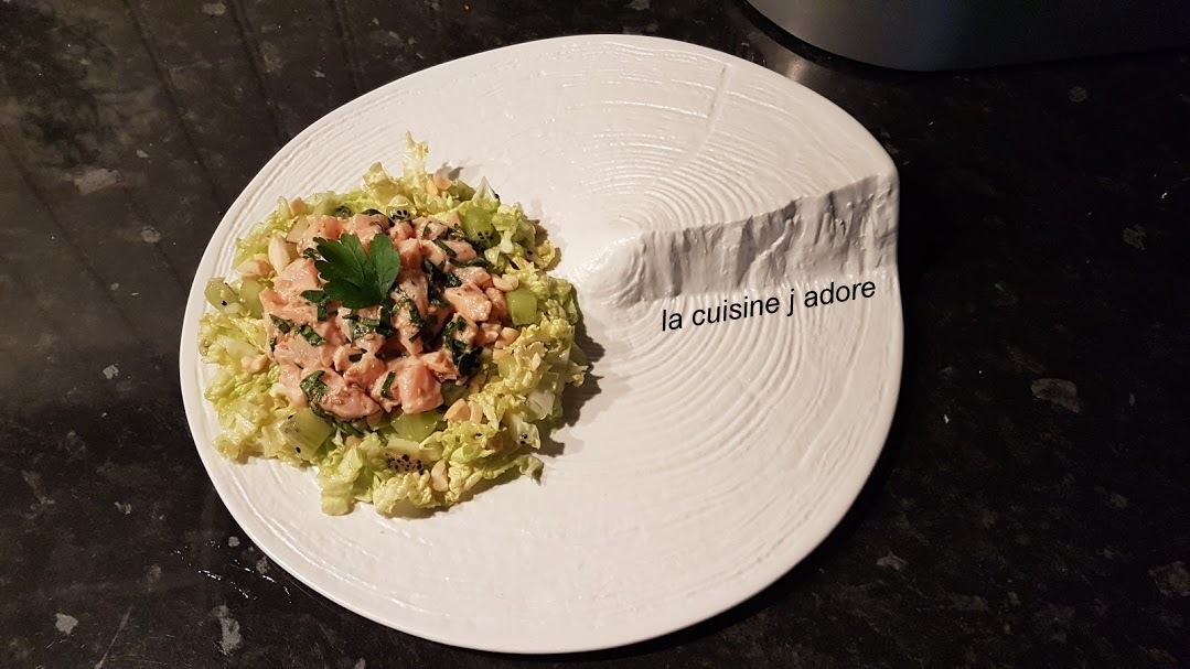 La Cuisine J Adore Tartare De Saumon Aux Agrumes Salade