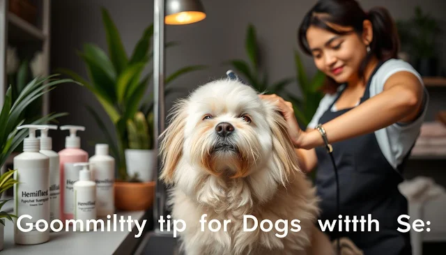Grooming Tips for Dogs with Sensitive Skin
