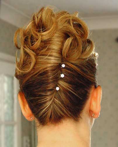 miley cyrus, quinceaneara hairstyle, updo, twist hairstyle curly updo 