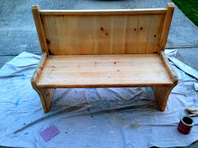 Bench Sanded