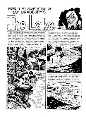 Ray Bradbury EC Comics The Lake - Home to Stay!