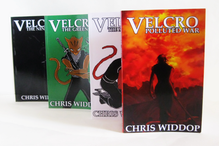 Velcro The Ninja Kat series by Chris Widdop