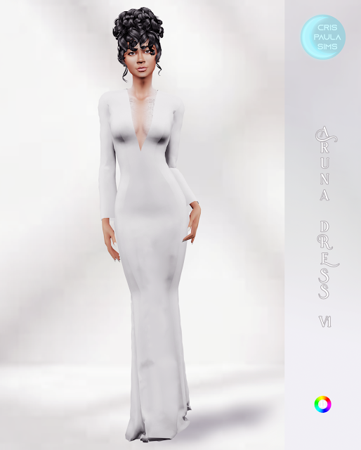 THE SIMS 4 - ARUNA DRESS v1