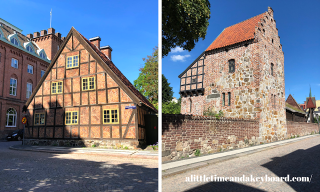 Historic buildings of Kulturen date back to the medieval times to the 1900's in Lund, Sweden.