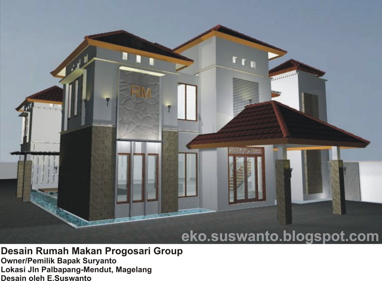 suswanto Desain Rumah Makan Progosari Group