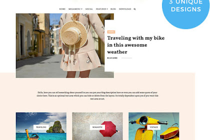 Charlotte Multipurpose Blogger Template