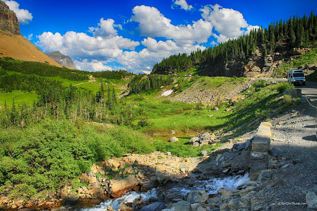 Glacier National Park Montana geology travel field trip tour copyright rocdoctravel.com