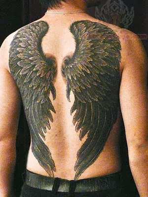 Black Wings Tattoo