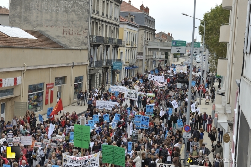 fracking day montélimar photo blachier pascal