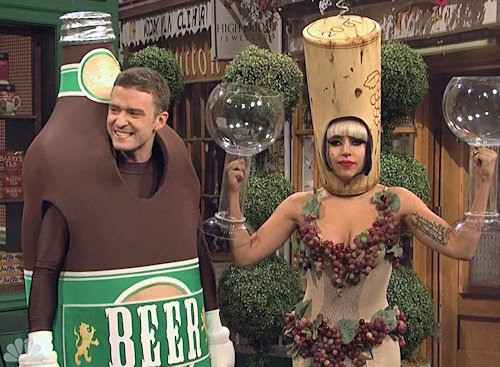 Saturday Night Live: Justin Timberlake and Lady Gaga - - Video and Photos