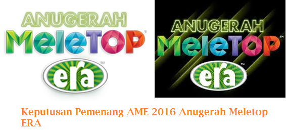 AME 2016 Anugerah Meletop ERA