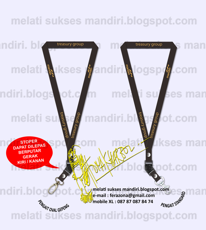 Bojonggede: melati sukses mandiri tali id card lanyard e 