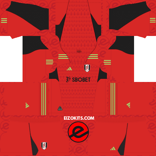 Fulham F.C. 2023-2024 Kits Released Adidas - Dream League Soccer Kits (Goalkeeper Third)