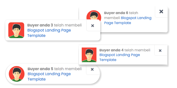 Blogspot Landing Page Builder