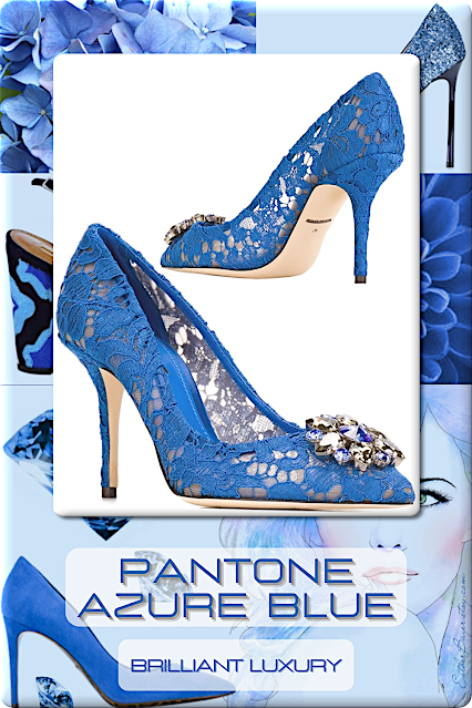 ♦Pantone Fashion Color Azure Blue
