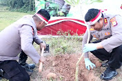 Polres Toraja Utara Gelar Penanaman Pohon Serentak Wujud Peduli Penghijauan