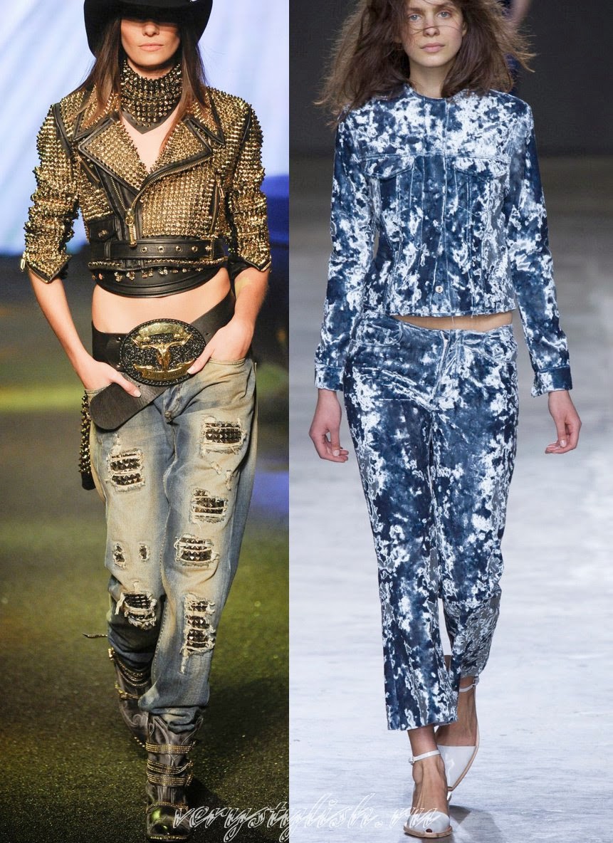 Spring Summer 2015 Women's Jeans Denim Fashion Trends: What to wear?