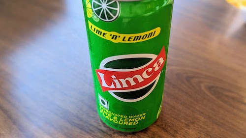 Can of Limca soda