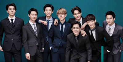 Foto Member grup EXO