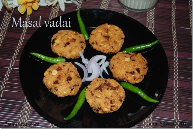 Masal vadai