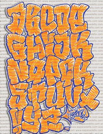 DEISGN STYLE 2010 LETTER AZ STYLE Graffiti design Graffiti Style