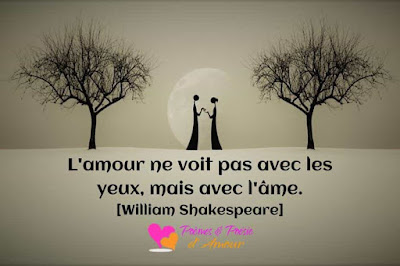 Citation de William Shakespeare sur l'amour