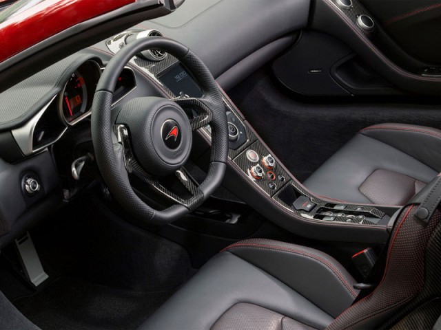McLaren MP4-12C Spider 2013 interior