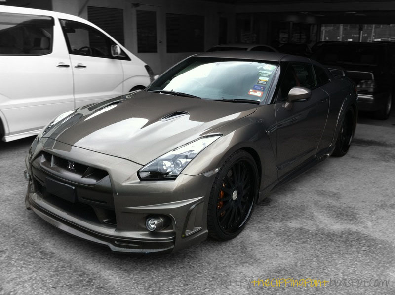 Nissan Gtr Black Bison. LINE Black Bison Edition