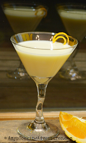 Featured Recipe | Dreamsicle Martini from Amy's Cooking Adventures #recipe #SecretRecipeClub