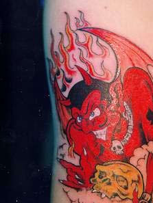 Devil Tattoos and Evil Tattoos: Soul Of Tattoo