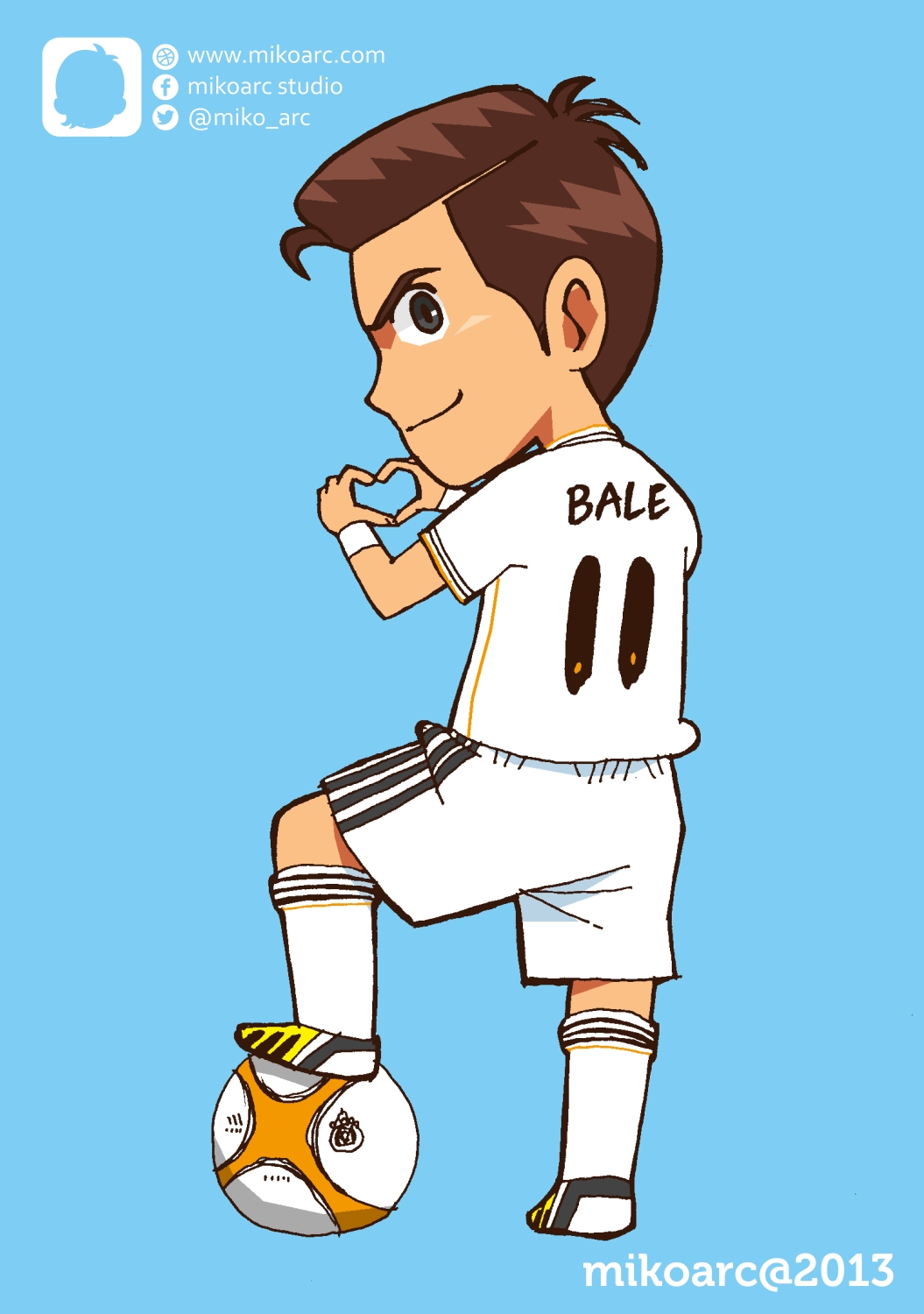 Download Gambar Kartun Real Madrid DP BBM