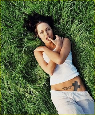 best angelina jolie tattoos