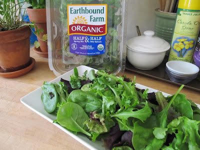 Salad Greens for Non-Buttermilk Ranch Dressing