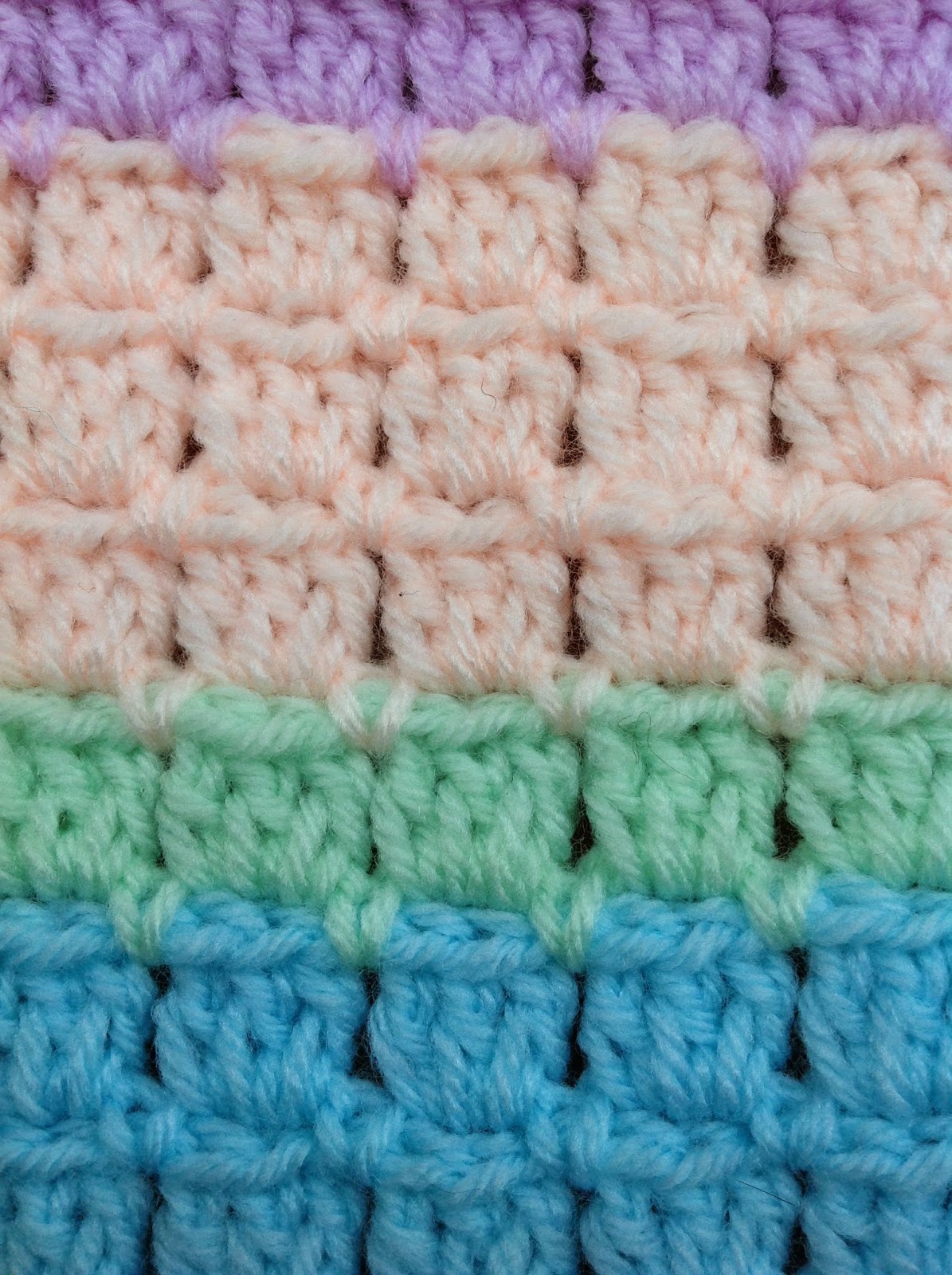 Download OYA's WORLD- Crochet-Knitting: Crochet: BLOCK STITCH Baby Blanket