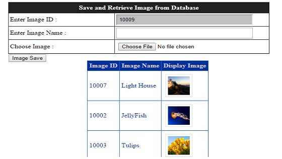 ASP.NET: Save and Retrieve Images from Database to GridView Using C#
