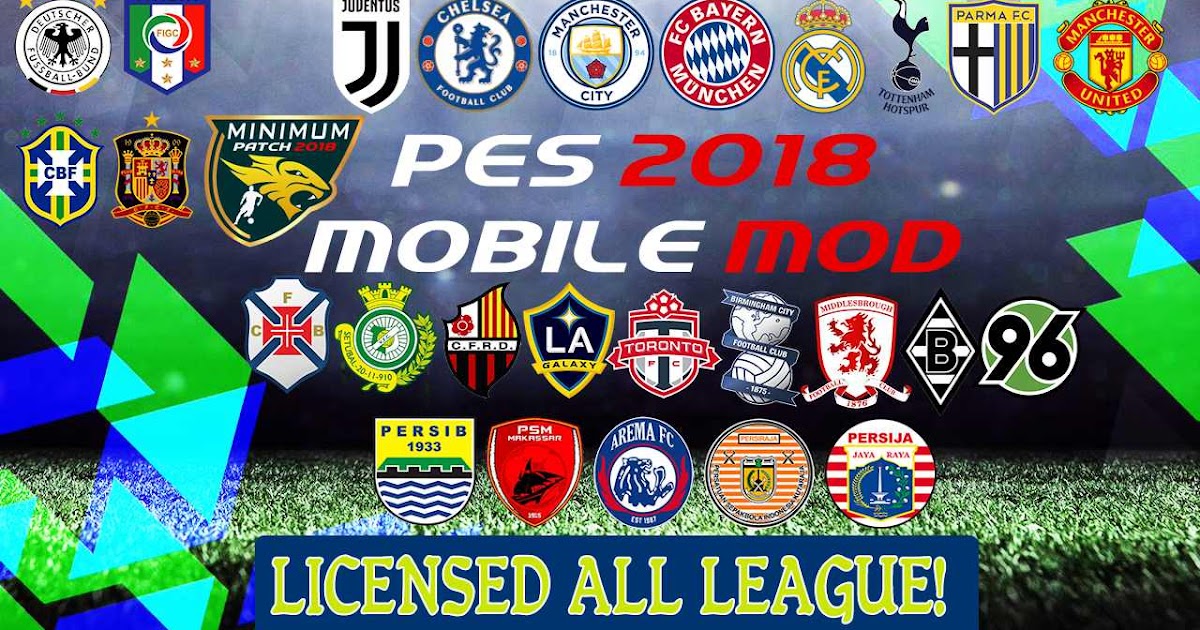 EmpireGamerz: PES 2018 [Android] Mobile Minimum Patch 2018 ...