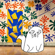 Labels: cartoon, cat, kitty, matisse, toledo museum of art (loves matisse tiles)