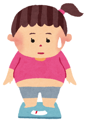 ダイエットのイラスト 体重計 女性 かわいいフリー素材集 いらすとや