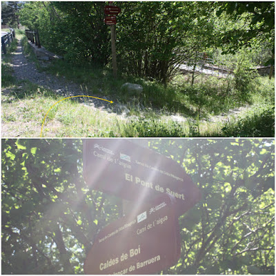 Ruta del Romànic de la Vall de Boí; carretera L-500 a l'alçada de la Central hidroelèctrica de Cardet i Presa de Cardet