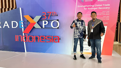  2 Pemuda Wakili Pinrang Di Trade Expo Terbesar se-Asia Tenggara 2022