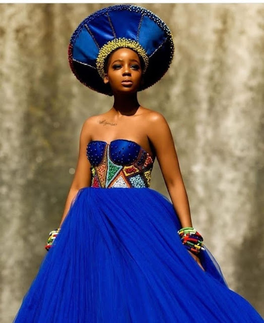 Modern Classy Zulu Traditional Dresses.